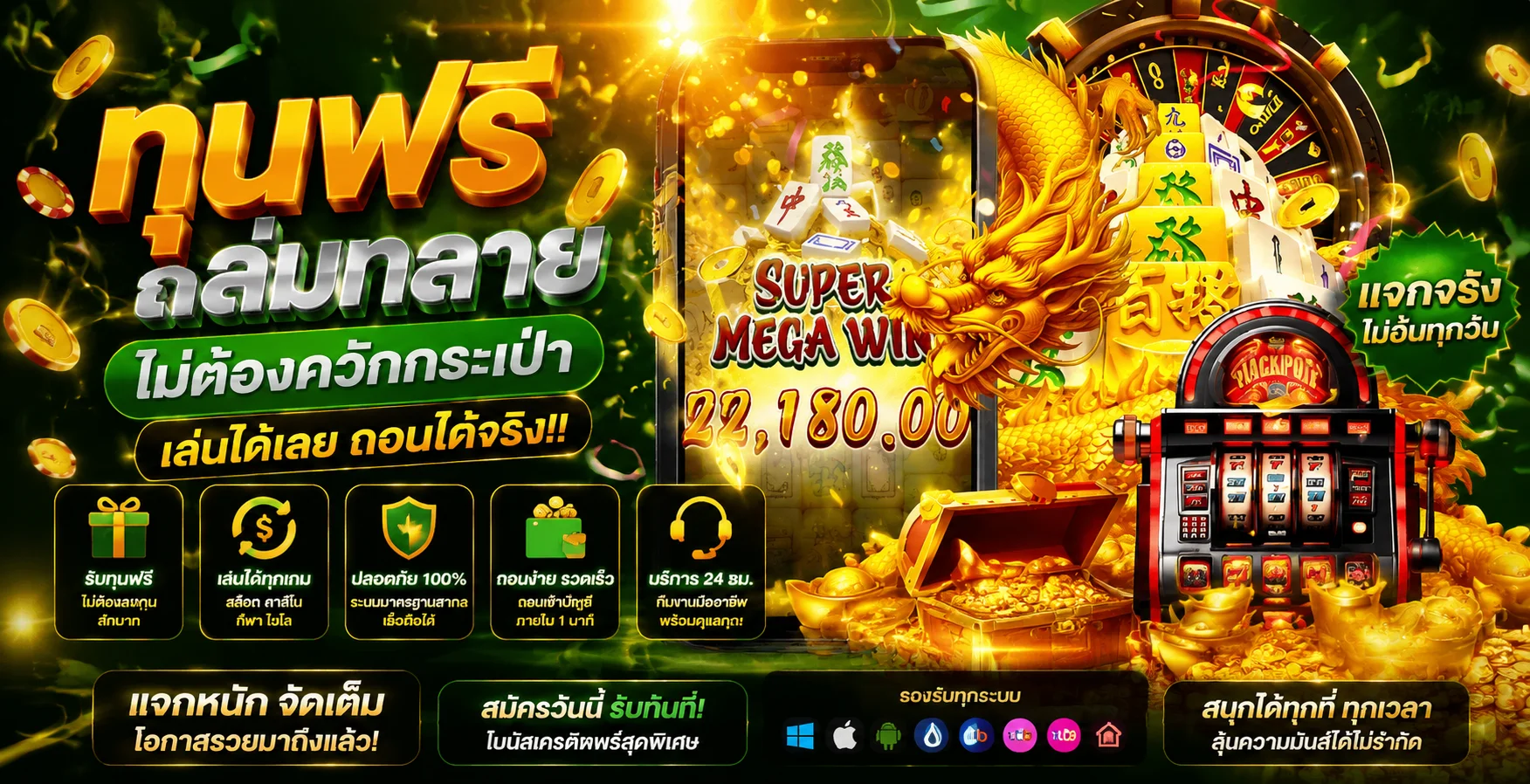 รับเครดิตจำลองทดลองเล่นสล็อตฟรีบน 168Kingdom